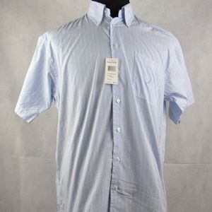 Nautica Long Sleeve Shirts Sz 15 1/2 M Sky Blue